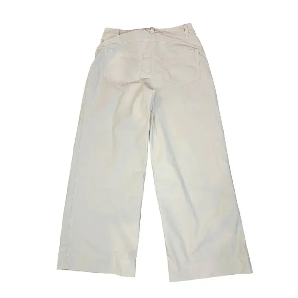 lululemon athletica | City Sleek 5 Pocket Wide Leg High Rise 7/8 Pant | Size 27 - Picture 7 of 9